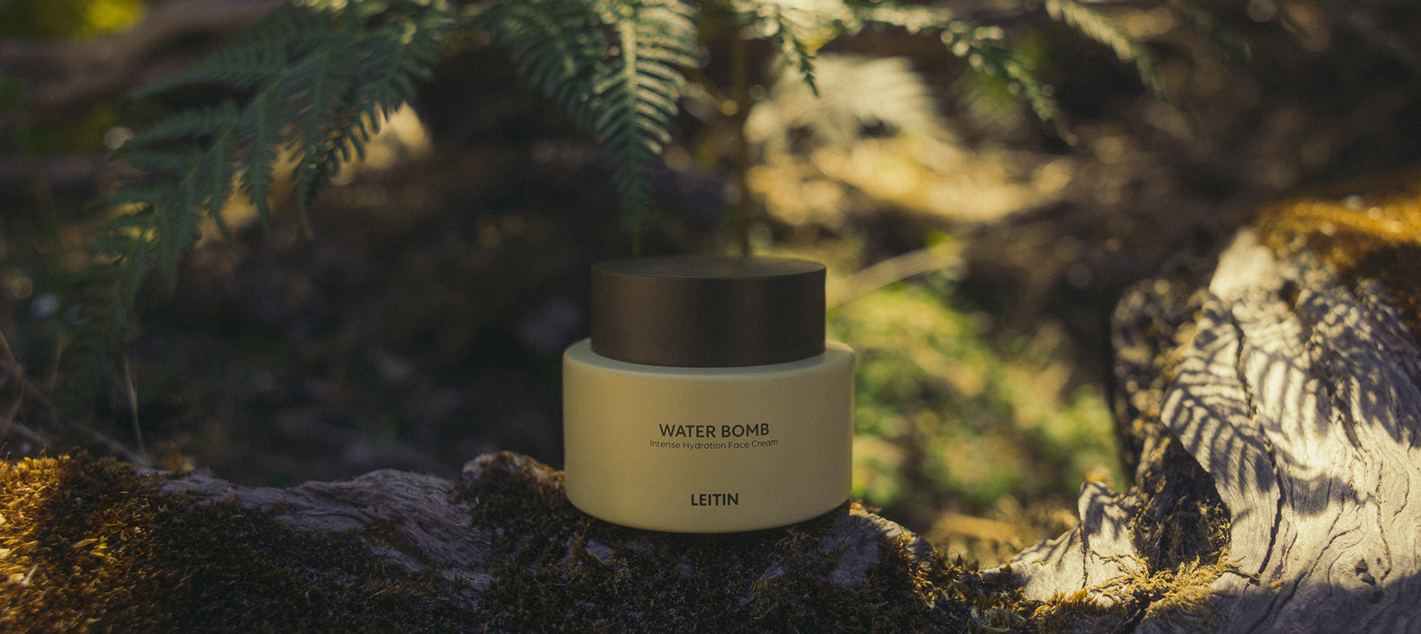 Image of LEITIN Skincare's Water Bomb Face Cream Moisturiser in Nature