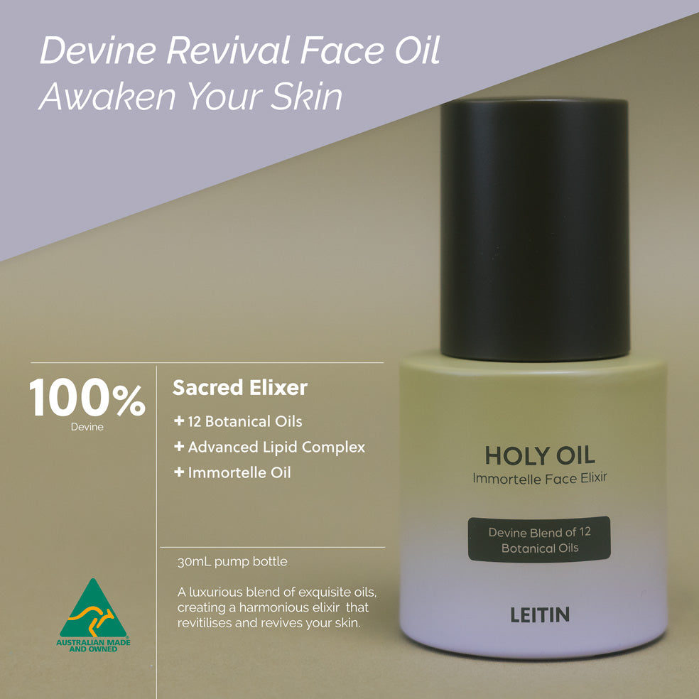 Image of LEITIN Skincare's Holy Face Oil